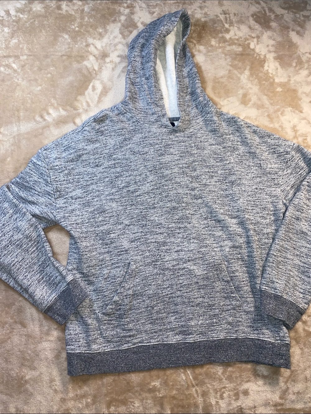 PacSun Men's Heathered Gray Pullover Hoodie